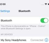 Cómo conectar dispositivos Bluetooth con un iPhone
