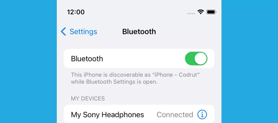 Cómo conectar dispositivos Bluetooth con un iPhone