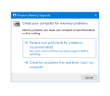 Cómo probar la RAM con el diagnóstico de memoria de Windows