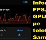 Información de FPS de CPU GPU en teléfonos Samsung a través de GPUWatch